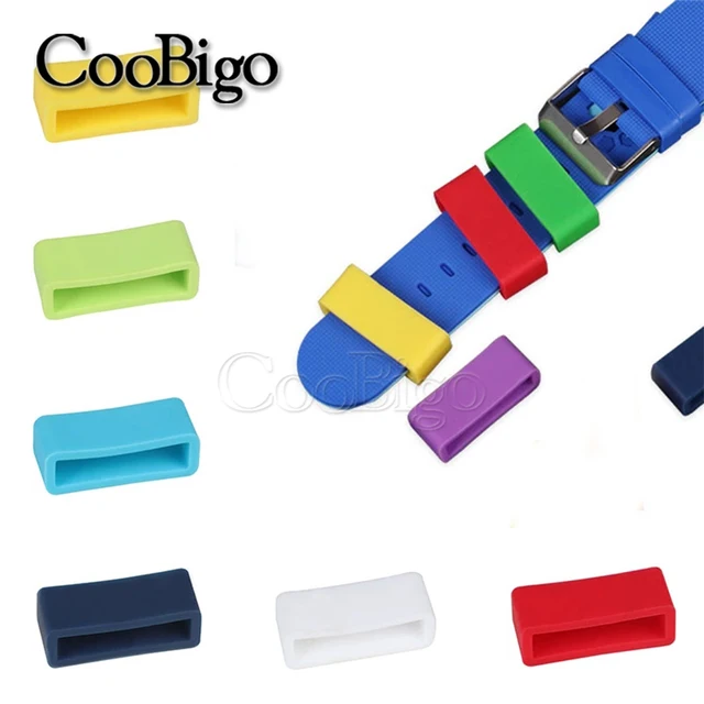 12 Anelli Di Fissaggio Per Cinturino Orologio 22mm - Silicone Nero - Foto 8