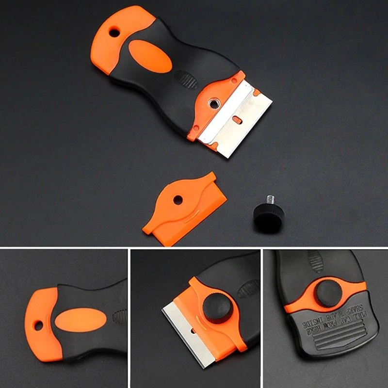 Car Sticker Remover Edge Blade Razor Scraper Set Window Spatula Tools Safety Car Sticker Remover Edge Blade Razor Scraper Set Window Spatula Tools Safety