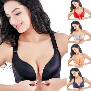 

Women's Underwear Bra Adjusting Beautiful Backlight Traceless Thin Sexy Underwear Bra
