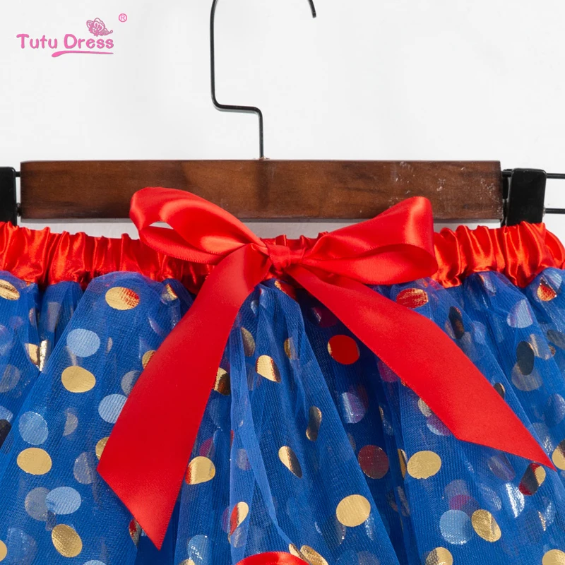 Детская юбка-пачка; Рождественская юбка-пачка красного и зеленого цвета; повязка на голову в горошек; юбка принцессы на Хэллоуин; летняя детская одежда для девочек