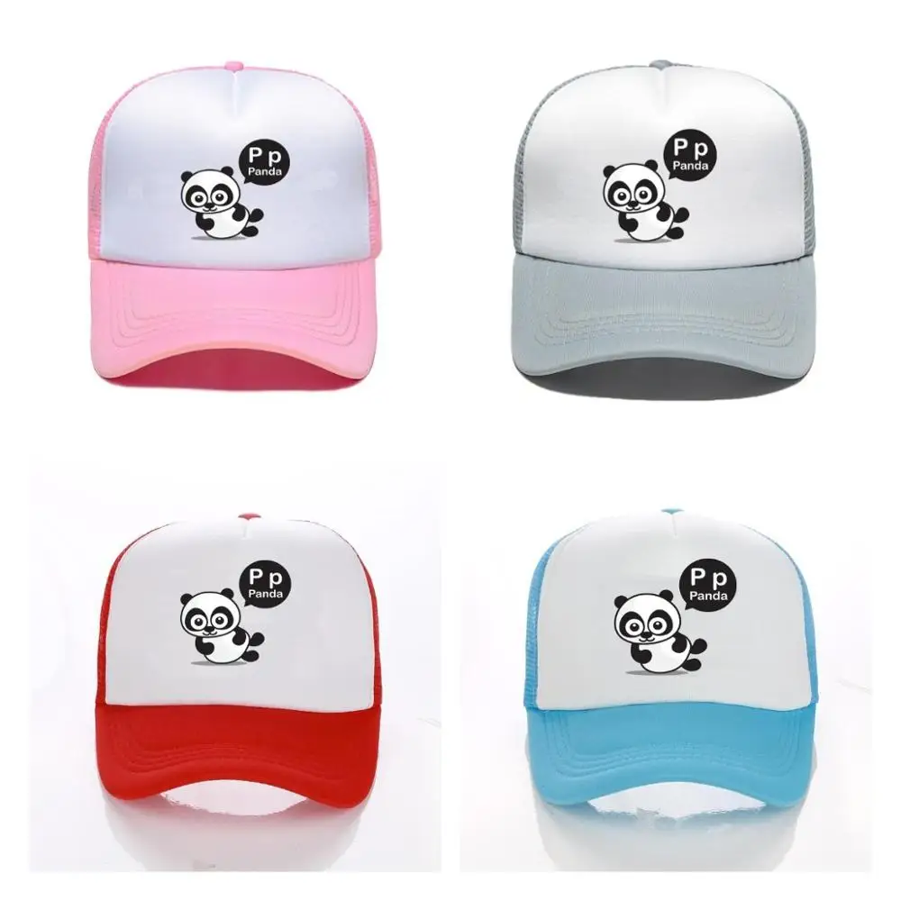 

Printing Baseball Hat Breathable Unisex Ponytail Baseball Cap Mesh Trucker Hat Sun Baseball Caps
