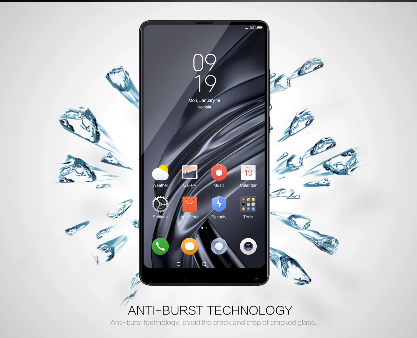 Для Xiaomi Mi Mix 2 2S закаленное стекло Nillkin CP+ Полное покрытие экрана протектор для Xiaomi Mi Mix 2 2S защитное стекло 5,99 дюйма