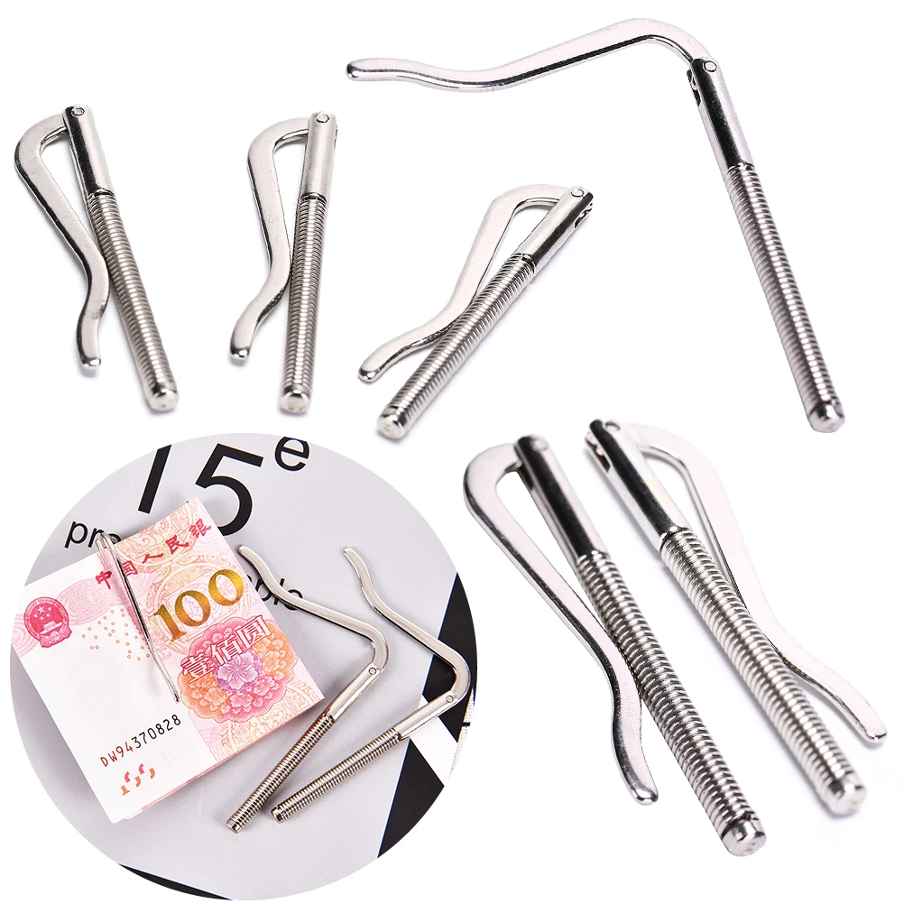 Money Clips Wallet Stainless Steel Metal Money Clips Cash Clip Clamp Holder 7cm/2.75