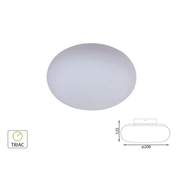 

V-TAC LD40041 Applique modern ceiling Led ceiling wall lamp or ceiling lamp 12W round diameter 200mm 3000K dimmable Tria