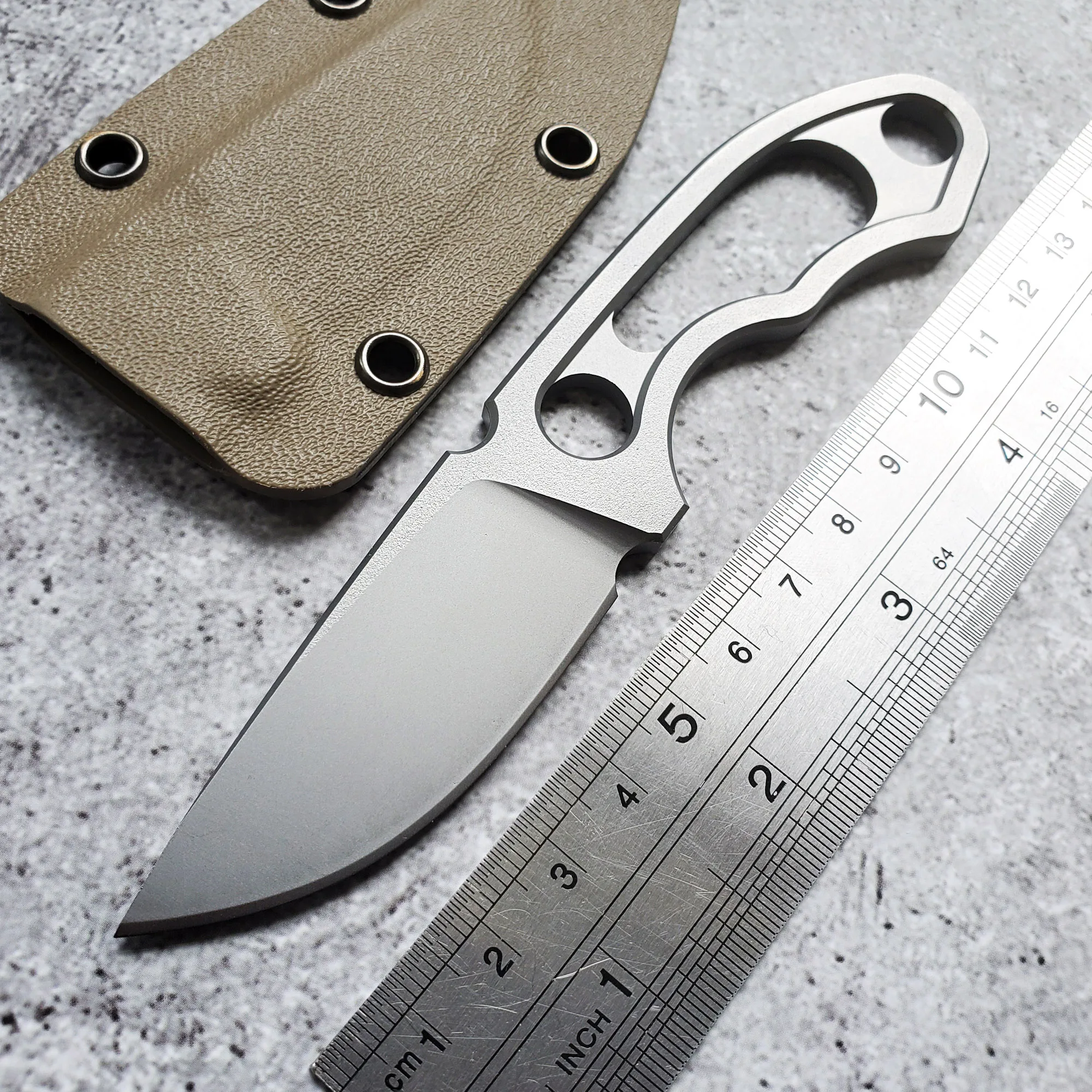 

JSSQ Tactical Knife D2 Blade Outdoor Survival Hunting Knives Camping Utility Diving Army Combat Knives Portable Multi EDC Tools