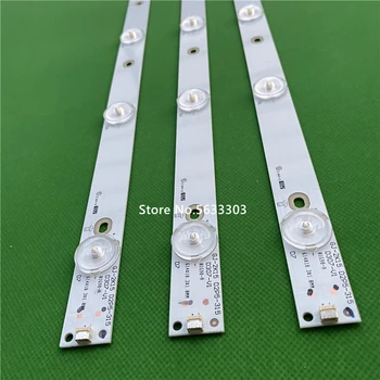 

3set = 9 pieces LBM320P0701-FC-2 LED backlight strips32PFK4309-TPV-TPT315B5 32PFK4309 32PHS5301 TPT315B5 LB-F3528-GJX320307-H 3