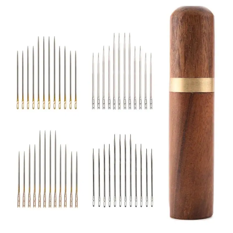 12 шт./компл. Швейные иглы для пожилых людей набор рукоделия|Швейные иглы| |