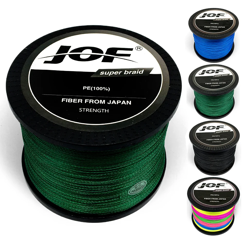 1000m Braided Fishing Line 4 Strand Smooth Multifilament PE Line Carp