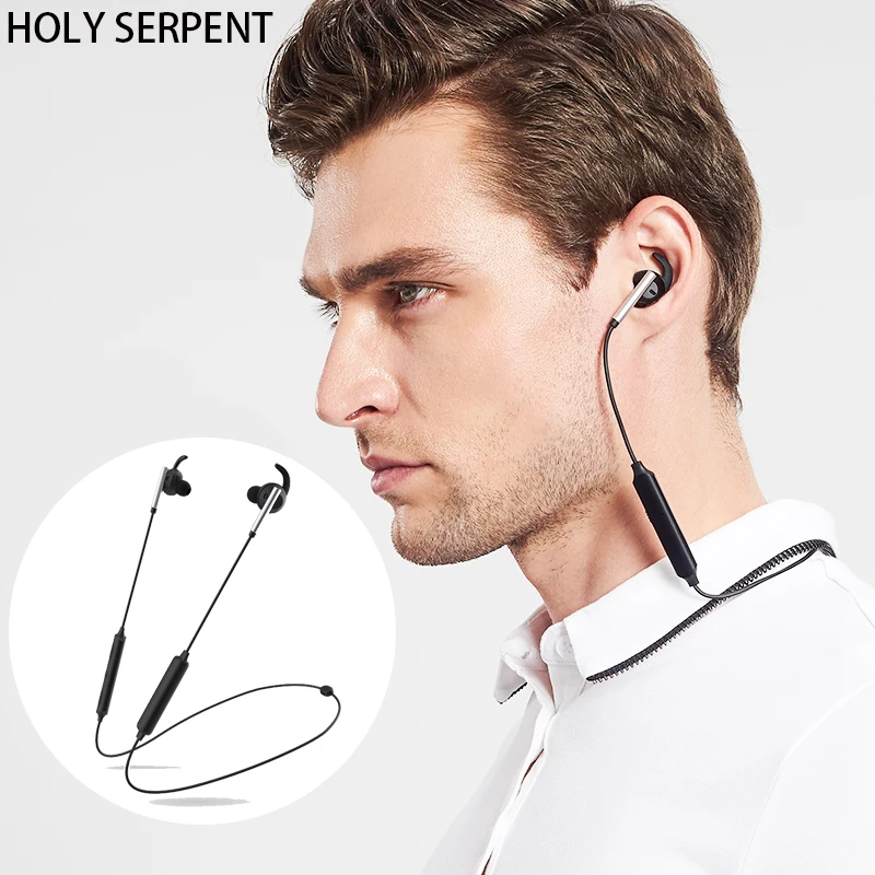HOLY SERPENT Bluetooth наушники стерео водонепроницаемые HiFi бас интеллектуальные шумоподавление Спортивные Беспроводные наушники с микрофоном EB03