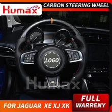 Для Jaguar XE XJ XK заказной руль из углеродного волокна Универсальная Замена для Jaguar Углеродные аксессуары Руль