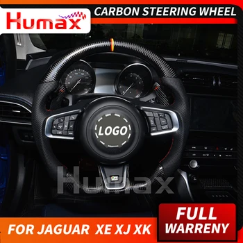 

For Jaguar XE XJ XK Customized Carbon Fiber Steering Wheel Universal Replacement For Jaguar Carbon Accessories steering wheel