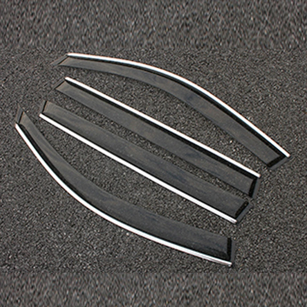 Window Visor Car Rain Shield Deflectors Awning Trim Cover 4Pcs for Skoda Kodiaq GT 2016-2020 Exterior Accessories