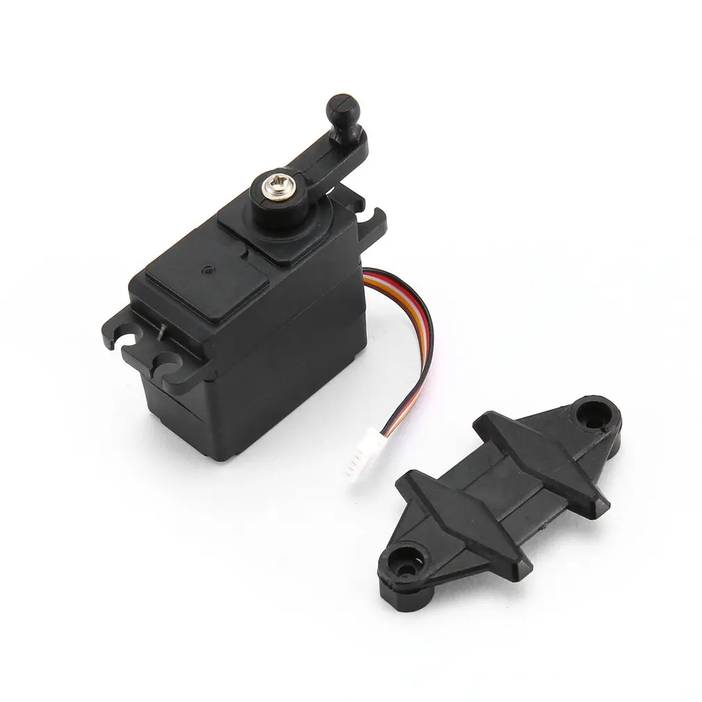 5-wire Servo Steering Gear Micro Servo Motor Plastic Gear High Torque Servos Horns For XLH 9125 REMO HBX 1/10 1/16 RC Truck 5-wire Servo Steering Gear Micro Servo Motor Plastic Gear High Torque Servos Horns For XLH 9125 REMO HBX 1/10 1/16 RC Truck