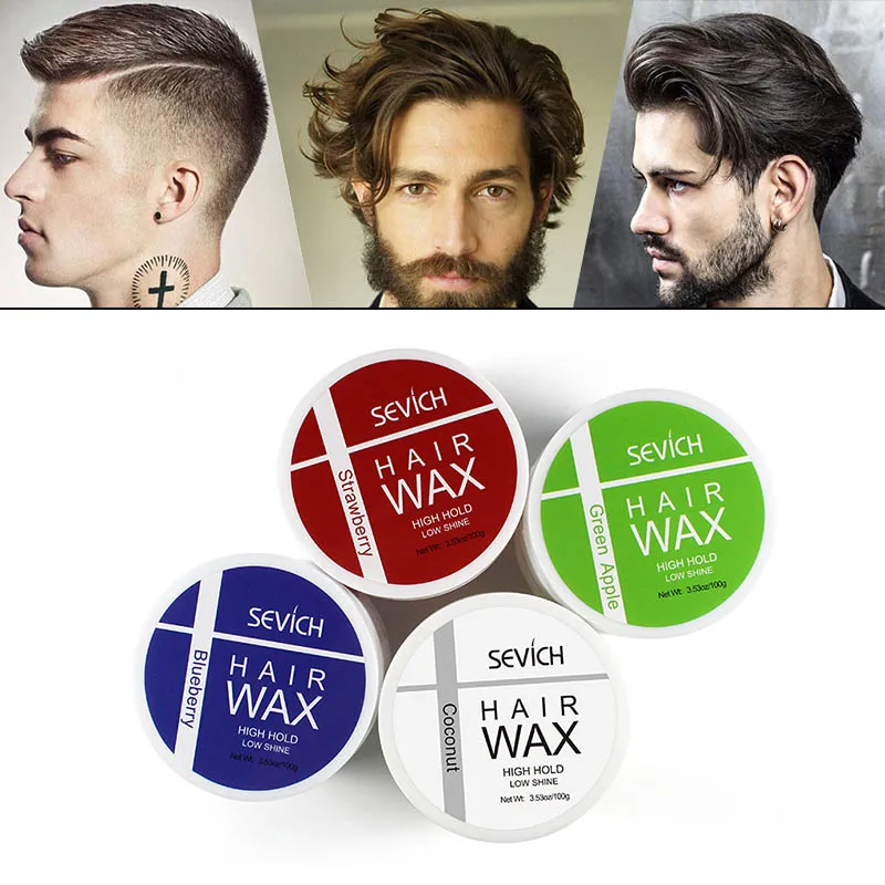 Sevich 100g Fashion Waxing Strong Hold Long Lasting Styling Men Hair Wax  Pomade Molding Hair Gel Hairstyle Wax Mens Perfume Wax - Hair Styling Waxes  & Cream - AliExpress