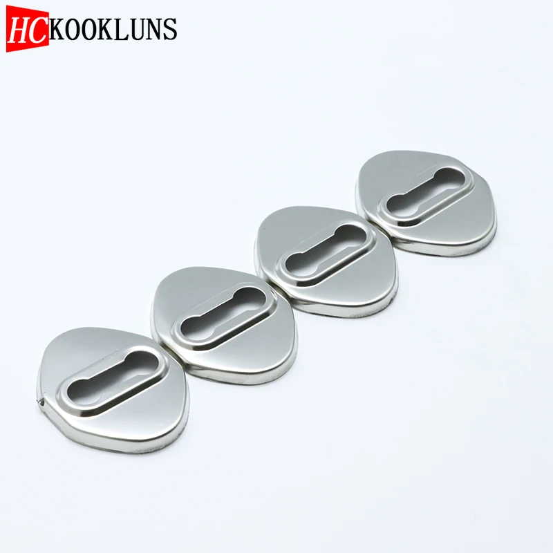 

4PCS high quality Stainless Steel Door Lock Buckle Protective Cover Auto Case For Toyota 86 GT86 FT86 2012-2019 Car Styling