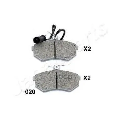 Pa-020af_колодки Дисковые Передние! Chery Tiggo 1.6-2.0 02 Japanparts Pa020af Japanparts арт. PA020AF
