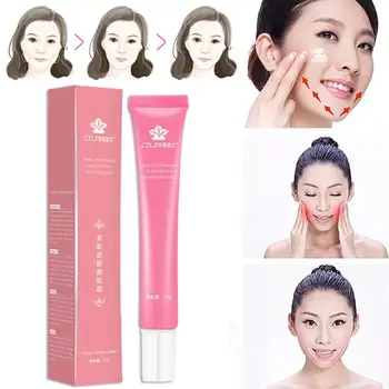 

20g Firming Pretty V Face Cream Lifting And Firming V-line Massage Cream Face Anti-aging-wrinkle Smooth 3D Cream Delicate U6Q5