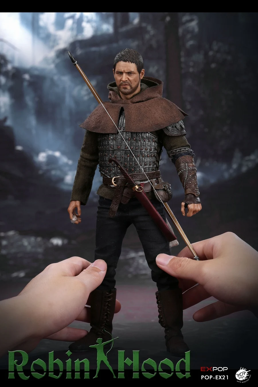 POPTOYS EX21 Chivalrous Робин Гуд с 2 головками 1/6 фигурка