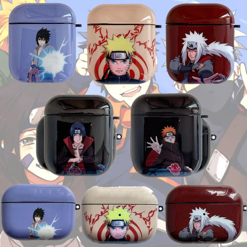 Bandai Naruto Airpods чехол для Airpod Pro 2 1 3D печать жесткий ТПУ защитный от