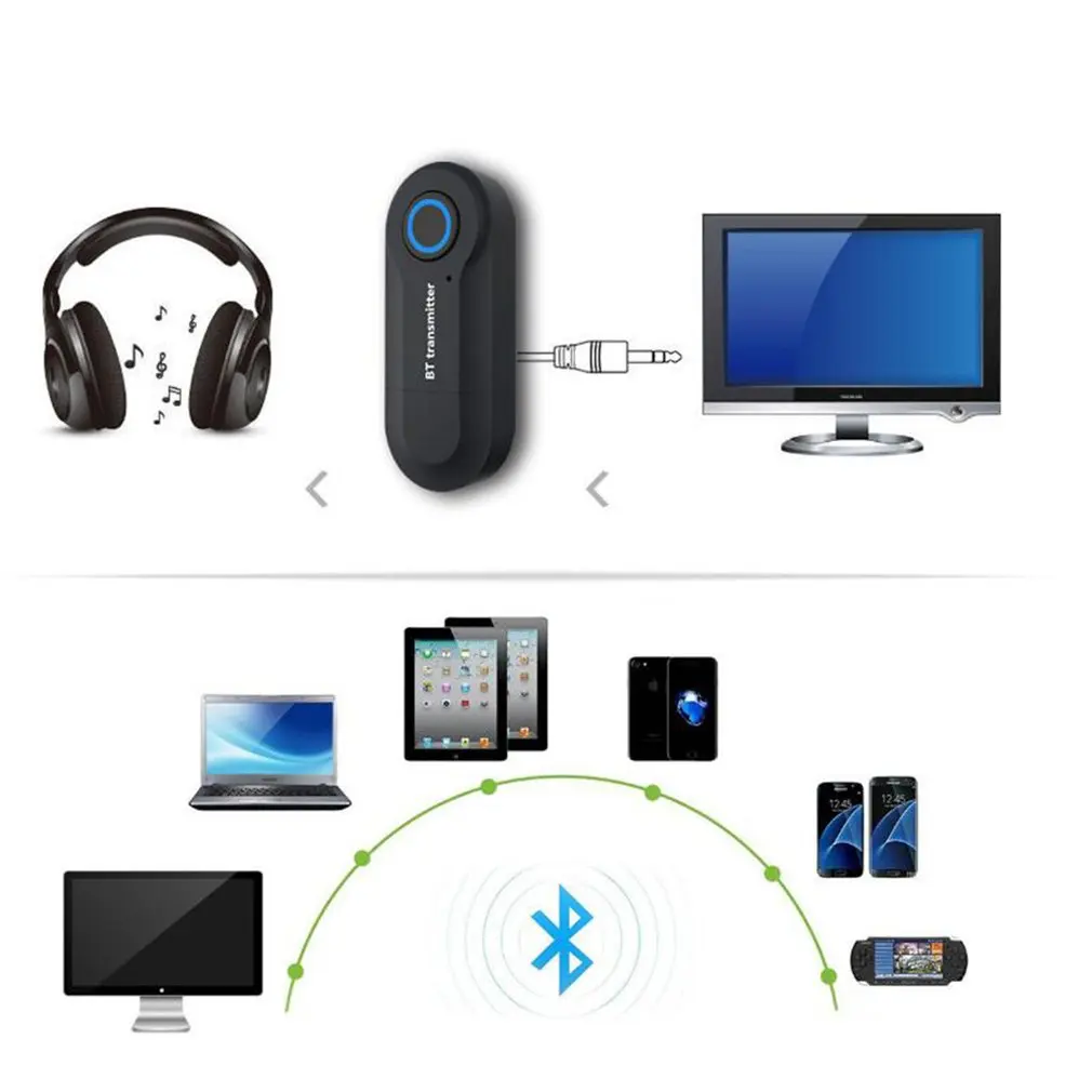 GT-09 стерео Bluetooth Автомобильный плеер Bluetooth V4.0 Bluetooth стерео аудио беспроводной передатчик 3,5 мм аудио порт