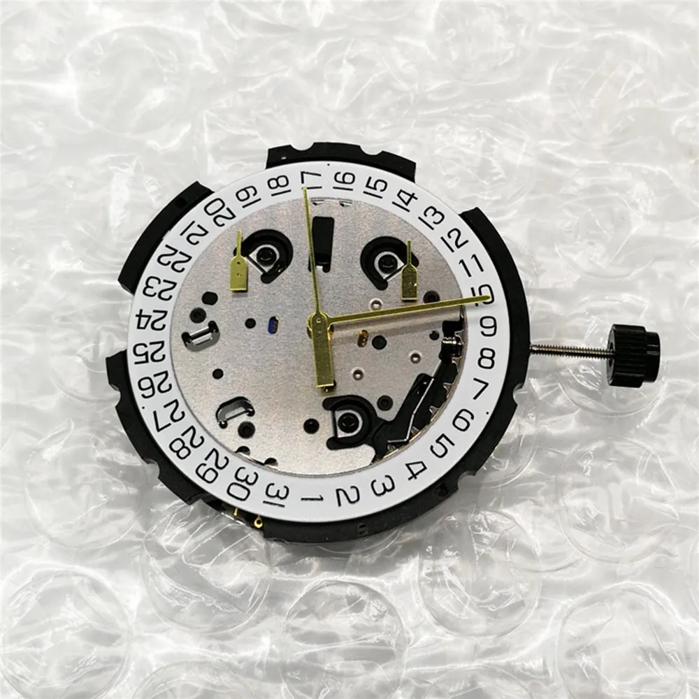 Swiss ETA G10.211 кварцевый часовой механизм со стержнем и батареей 6 Pin дата на 4