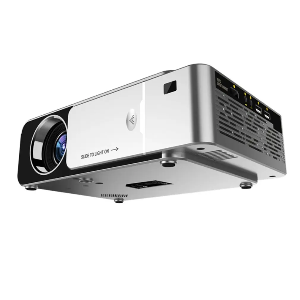 T5 проектор Мини 720P Портативный Офис Поддержка Hd 1080P проектор 30-200 дюймов проекции изображения Размеры