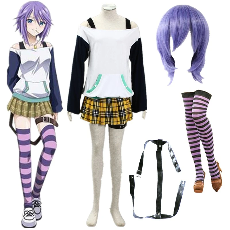 Rosario And Vampire Shirayuki Mizore Anime Halloween Cosplay Costume Halloween Anime Costumes Aliexpress