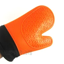 200 шт./Партия Красочные легко мыть термостойкие силиконовые перчатки приготовление, Выпекание, барбекю Держатель для посуды для духовки рукавицы кухонные инструменты