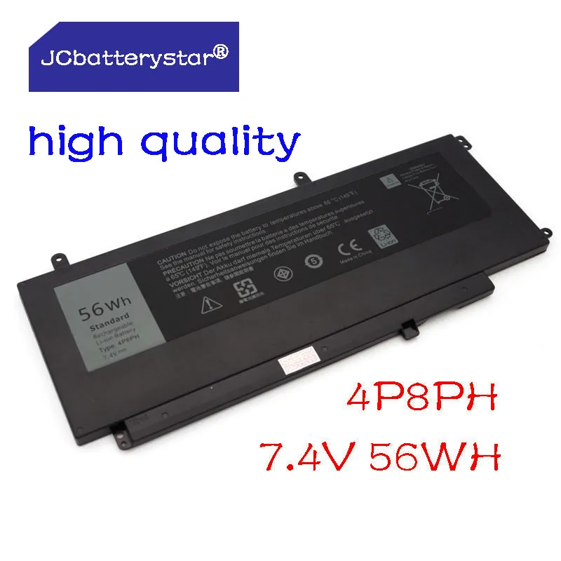 Батарея JC star высокое качество 56WH 4P8PH батарея для ноутбука Dell Inspiron 15 7000 7537 7547 7548