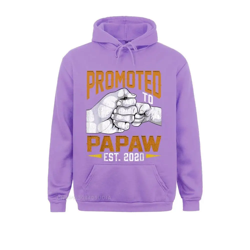 Mens Promoted To Papaw Est 2020 Fathers Day Gift New Papaw T-Shirt__B6267 Sweatshirts for Men Casual VALENTINE DAY Hoodies Long Sleeve Fitted Sportswears  Mens Promoted To Papaw Est 2020 Fathers Day Gift New Papaw T-Shirt__B6267purple