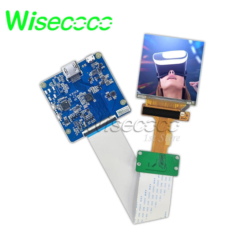 Wisecoco 2.9 Polegada vr Display Lcd 1440x1440 ar Senhor Hmd Tela Dupla Ls029b3sx04 Mipi Placa de Controlador 40 Pinos - Imagem 3