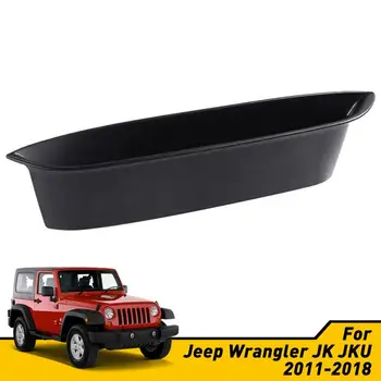 

Fit For Jeep Wrangler JK JKU 2018 2011-2018 Interior Accessories Car Co-pilot Front Handle Storage Tray Box Trim Car Accessories