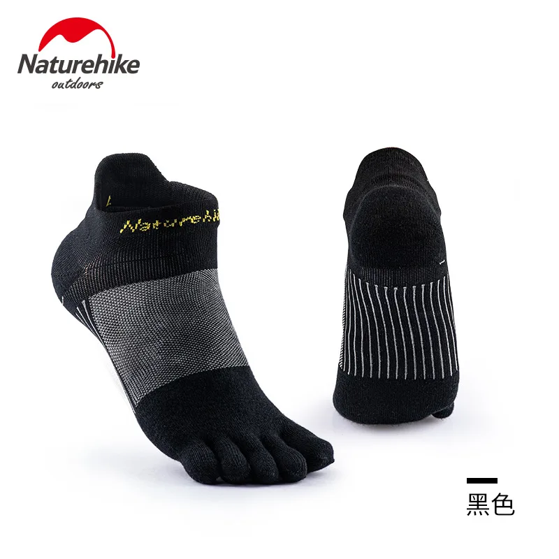 Naturehike New Getting Started Running Five Finger Socks Running Coolmax Men And Women Hygroscopic Sports Socks Marathon