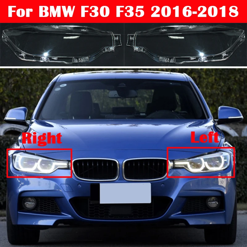 Прозрачный налобный фонарь козырек оболочка абажур крышка объектива для BMW 3