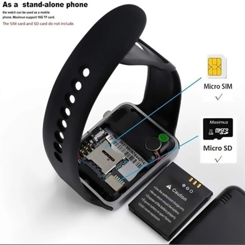 Горячие A1 Bluetooth Смарт часы Спорт поддержка вызова музыка 2G с SIM TF камера Smartwatch для Android PK iwo 8 DZ09 GT06