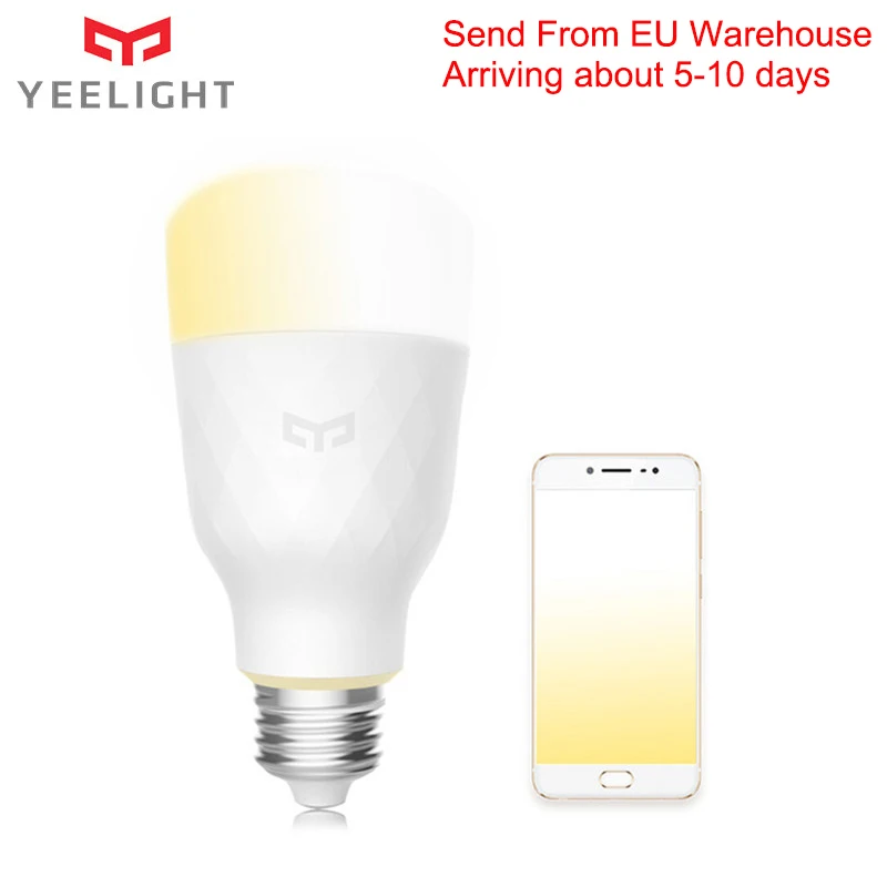 Новая умная Светодиодная лампа Yeelight регулируемая цветовая температура для