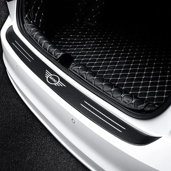 

Car-Styling carbon fiber Trunk rear bumper protection sticker For BMW MINI Cooper R53 R55 R56 R57 R58 R59 f55 f56 Accessories