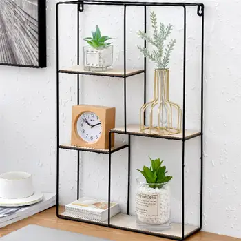 

Wall Storage Stand Storage Rack Sundries Organizer Storage Shelf for Home