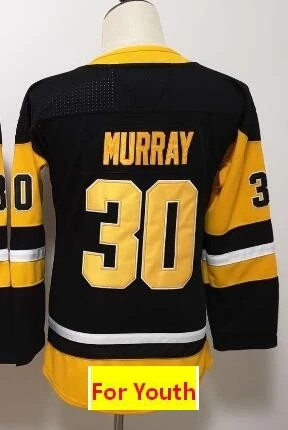 Все Прошитые Молодежные Детские трикотажные изделия Sidney Crosby Patric Hornqvist Evgeni Malkin Kris Letang Matt Murray Phil Kessel - Цвет: Хаки