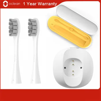 

Original Oclean X Travel Case Box 2-in-1 Design Electric Toothbrush Charging Base PW01 Replacement Brush Head for Oclean X / Z1