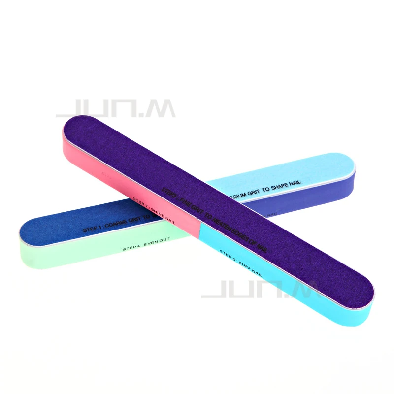 

5/10Pcs Polishing Nail File Creative Tool Printing Nail File Sanding Professional Nail Buffing Block Manicure Tool Accessories