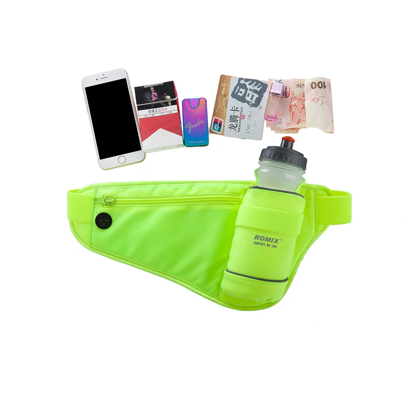 

6.0 Inch Hiking Single Kettle Pocket Bag Carry Convenient Capacity Large Unisex Running Nylon Adjustable Sports Bag