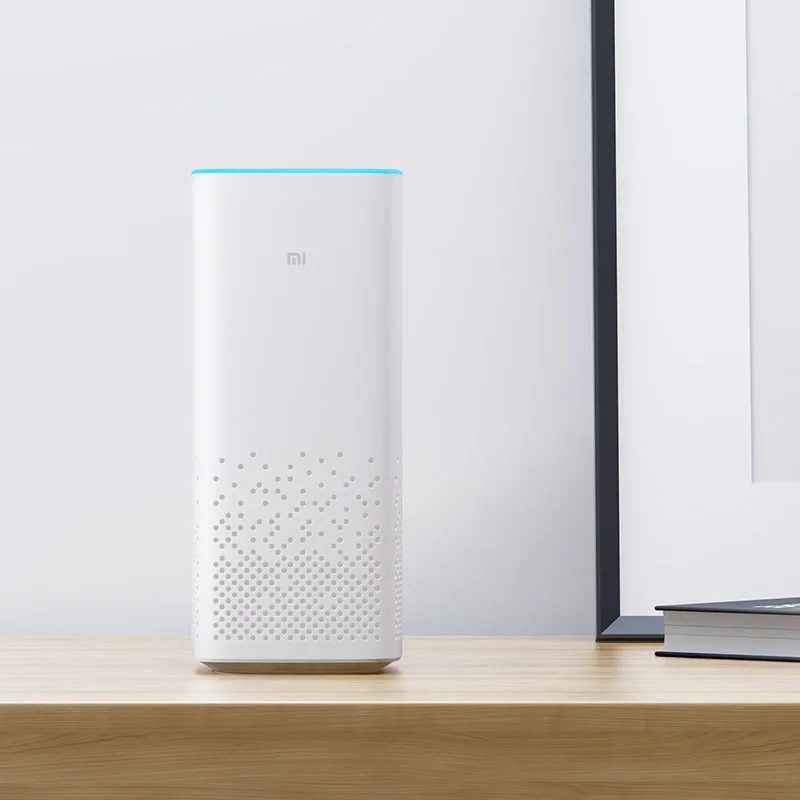 

AI Smart Speaker Voice Control Hands-free WiFi bluetooth Speaker With Six Microphones 64bit Cortex A53 Quad core 256MB