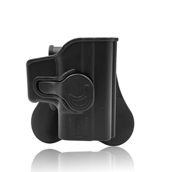 

Amomax Adjustable Tactical Holster for HS2000 /45ACP/HS2000 9mm/HS2000 SubCompact 3” 9mm/Girsan MC28 Right-handed Black