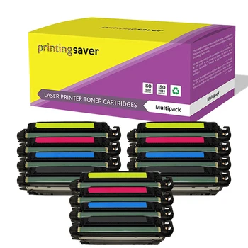

12pcs Compatible CE400A Toner Cartridge CE400 for HP LaserJet Enterprise 500 Color Flow M551dn MFP M575dn M551n Printer