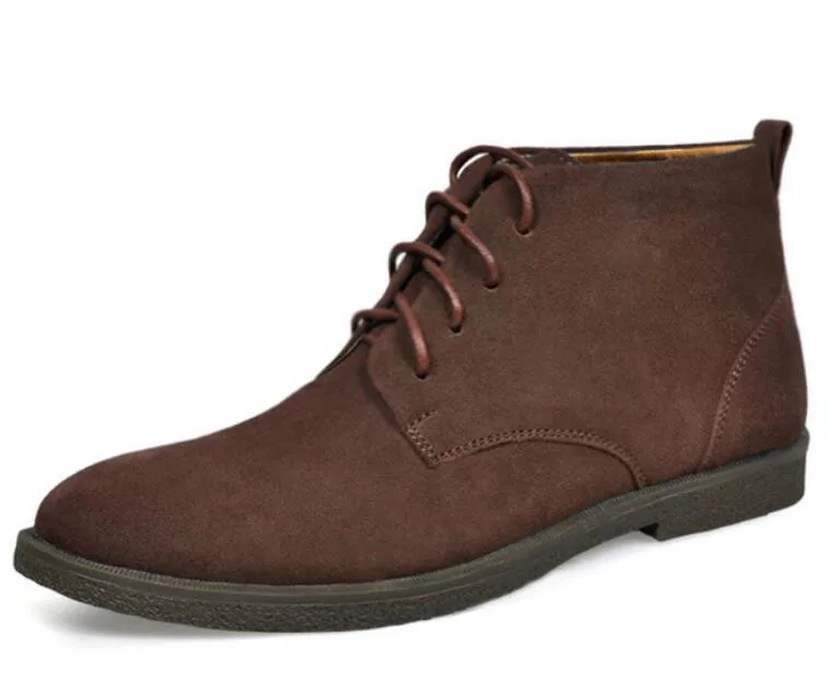 SunNY Everest/мужские ботинки; зимние ботинки-дезерты; Ботинки martin; Плюшевые мужские зимние ботинки из спилка; botas 37-47