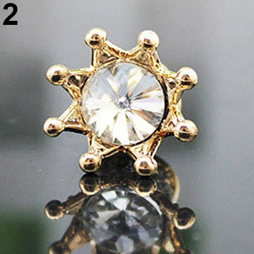 Fashion Rhinestone Crown 3.5mm Anti Dust Earphone Plug Cover Stopper Cap mobile dust plug Mobile phone accessories decoration Fashion Rhinestone Crown 3.5mm Anti Dust Earphone Plug Cover Stopper Cap mobile dust plug Mobile phone accessories decoration