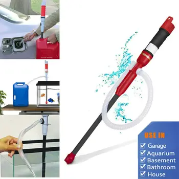 

Battery Operated Liquid Transfer Pump Handheld Gas Oil Fish Tank Siphon Water