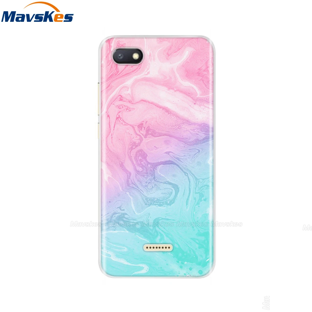 leather case for xiaomi Silicone Phone Cases For Xiaomi Redmi 6A / 6 Case Silicon Soft TPU Back Cover For Xiaomi Redmi 6 Redmi6A 6 A Case Coque Funda xiaomi leather case Cases For Xiaomi