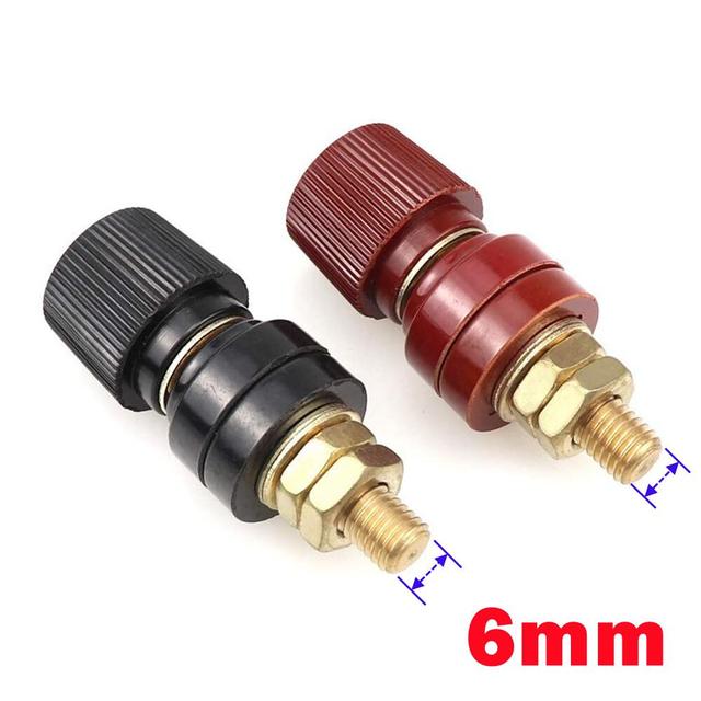 Stud Premium Remote Battery Power Junction Post Connectors Brass Replacement Terminal Kit Accessories
